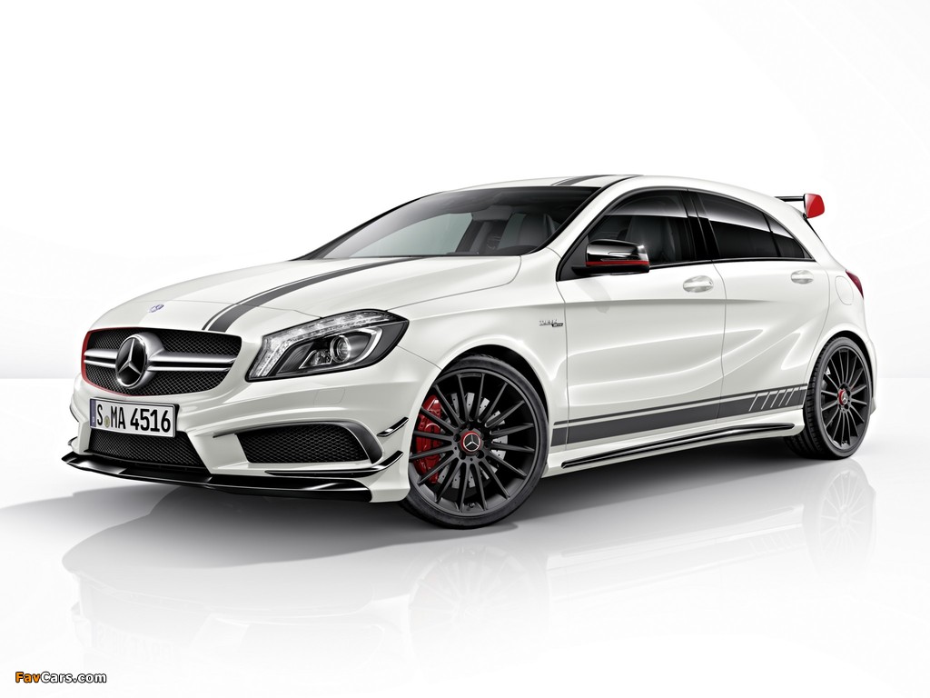 Mercedes-Benz A 45 AMG Edition 1 (W176) 2013 wallpapers (1024 x 768)