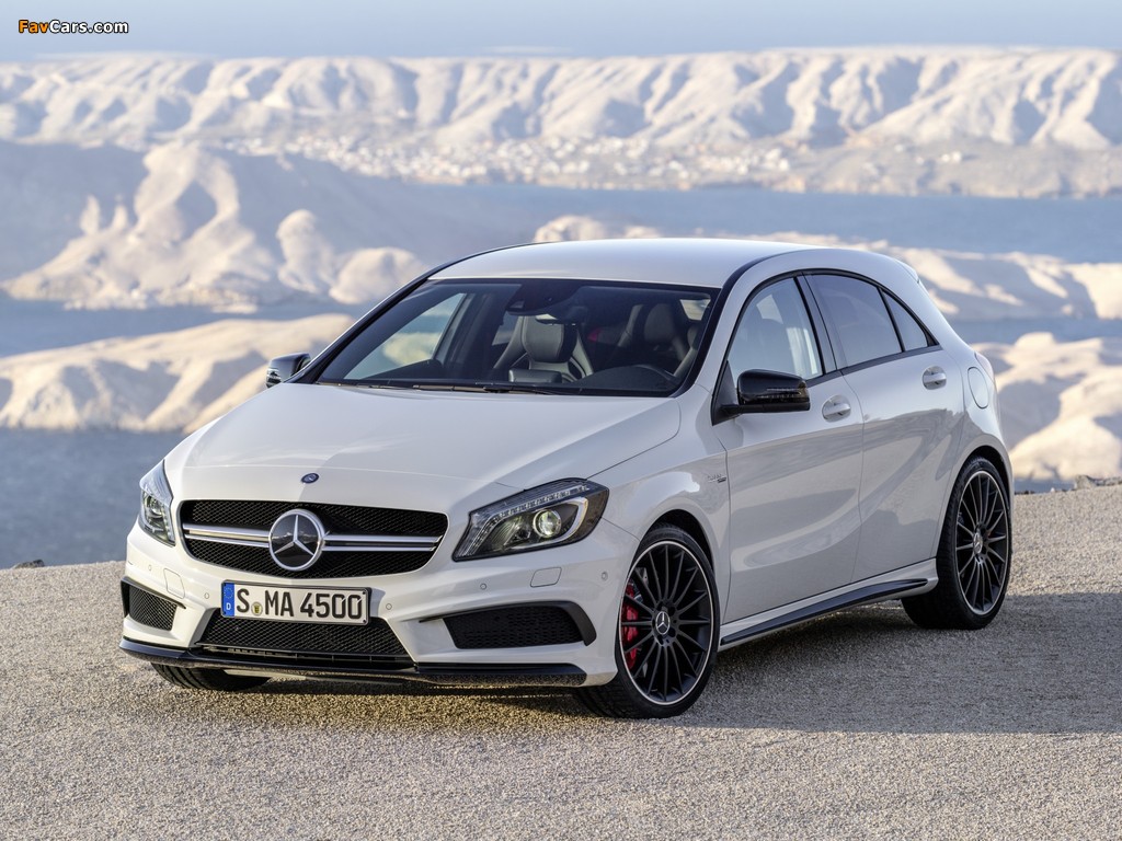 Mercedes-Benz A 45 AMG (W176) 2013 wallpapers (1024 x 768)