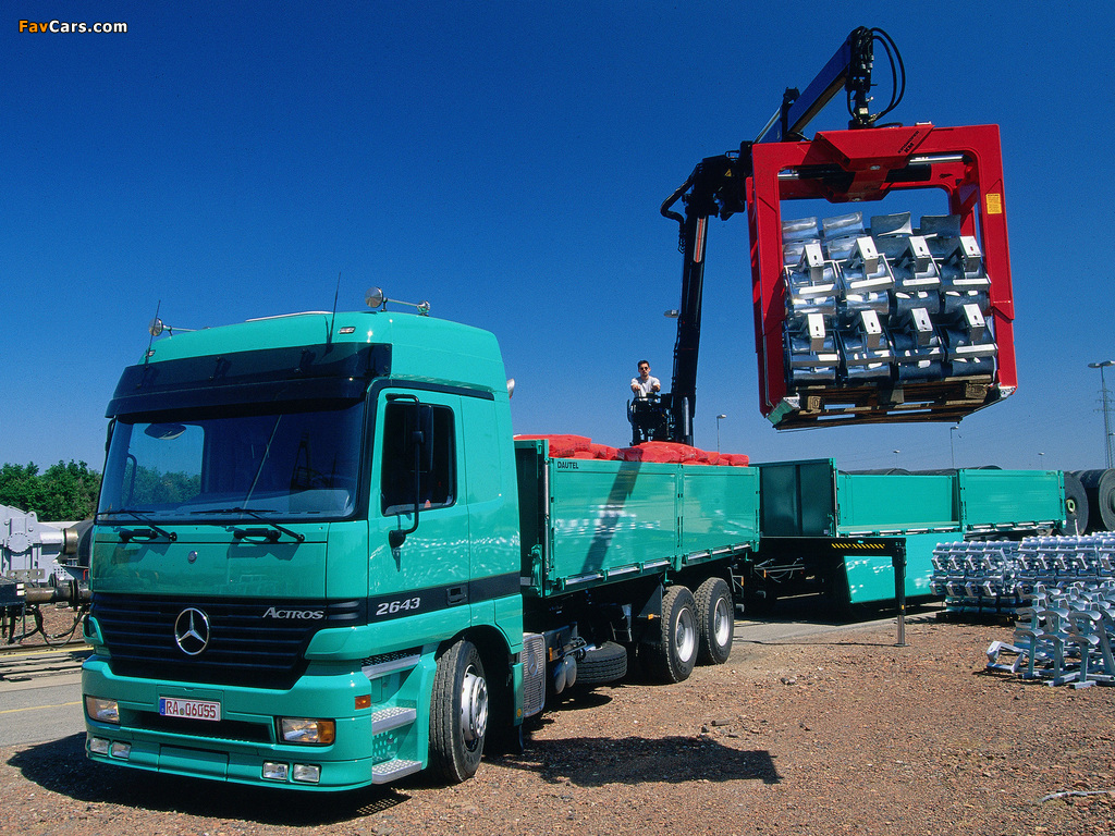 Images of Mercedes-Benz Actros 2643 (MP1) 1997–2002 (1024 x 768)
