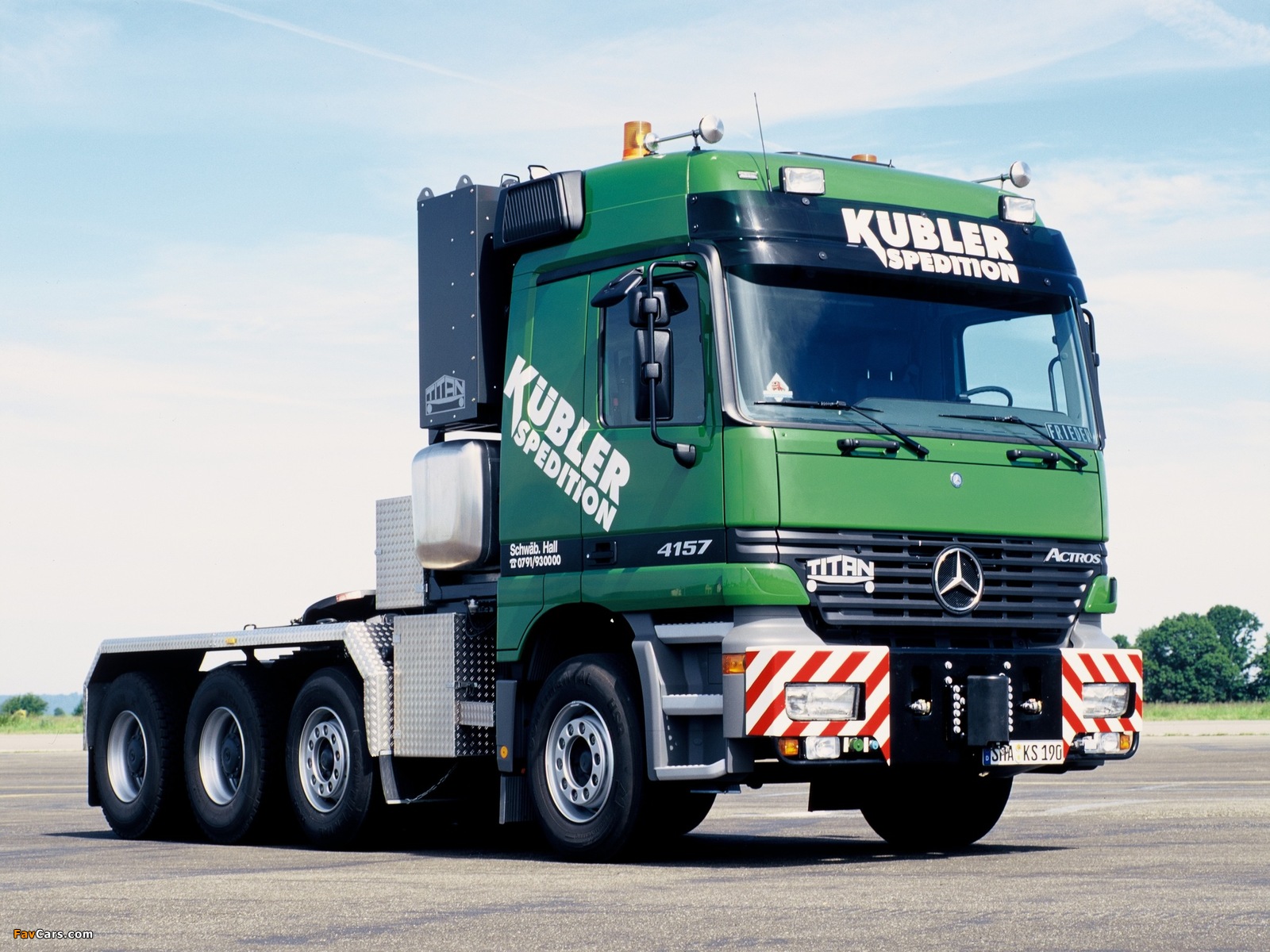 Images of Mercedes-Benz Actros 4157 (MP1) 1997–2002 (1600 x 1200)