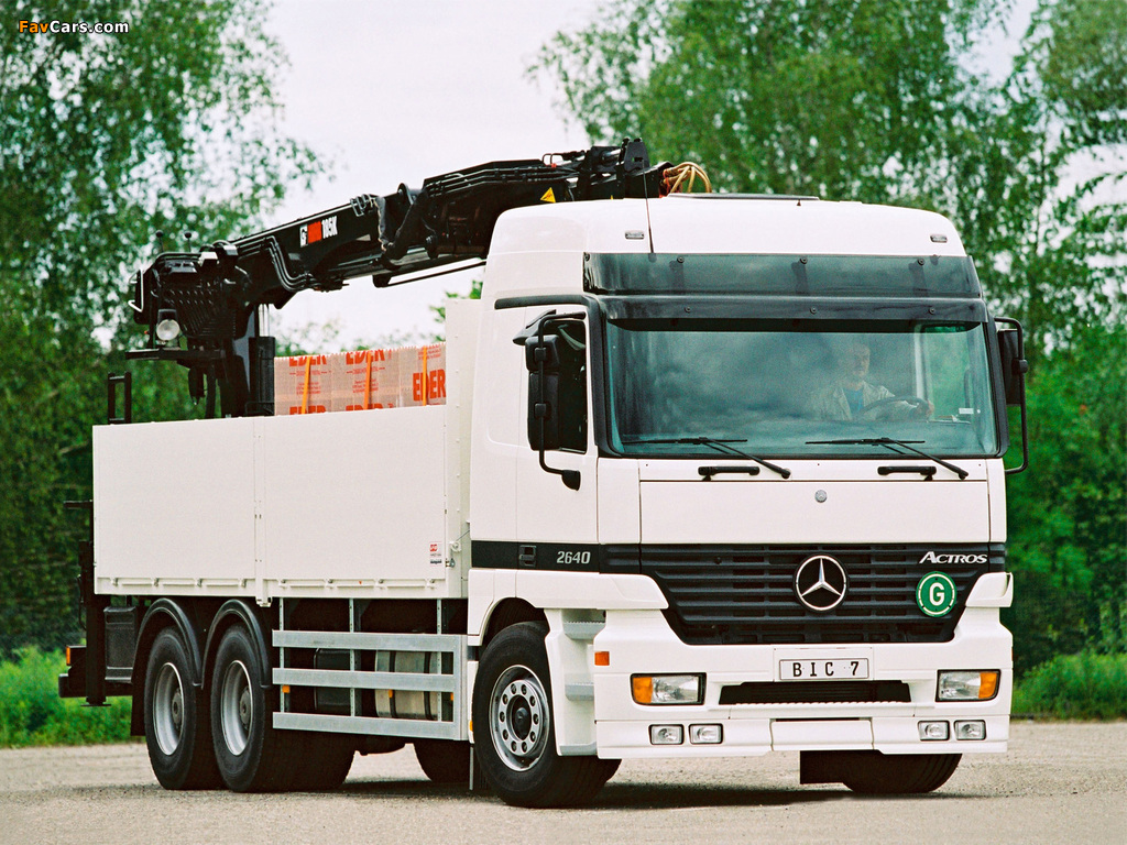 Images of Mercedes-Benz Actros 2640 (MP1) 1997–2002 (1024 x 768)