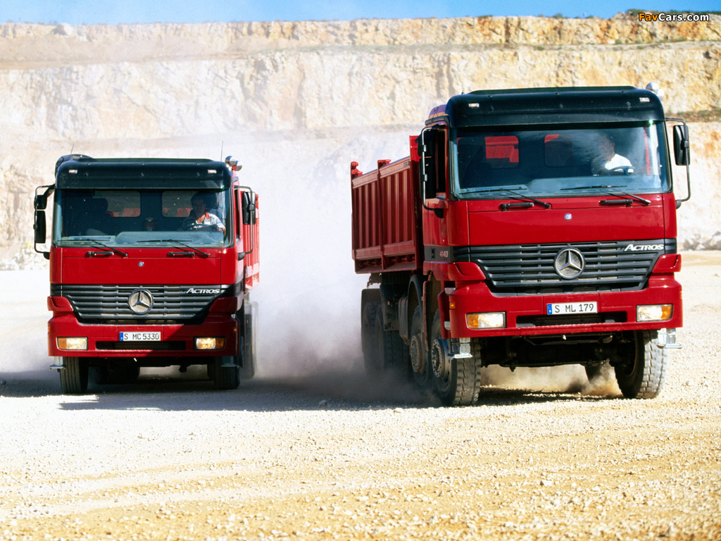 Images of Mercedes-Benz Actros (1024 x 768)
