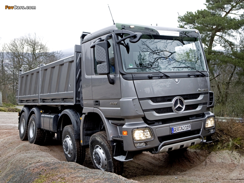 Images of Mercedes-Benz Actros 4148 (MP3) 2009–11 (800 x 600)