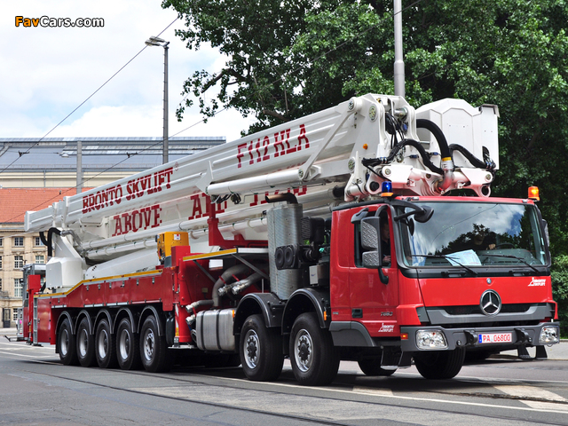 Images of Mercedes-Benz Actros 7660 14x8 Bronto Skylift F 112 HLA (MP3) 2010–11 (640 x 480)