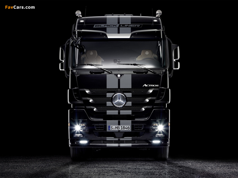 Images of Mercedes-Benz Actros 1846 Black/White Liner Edition (MP3) 2010 (800 x 600)