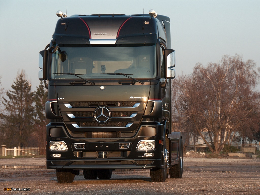 Images of Mercedes-Benz Actros 1855 V8 Star Edition (MP3) 2010 (1024 x 768)