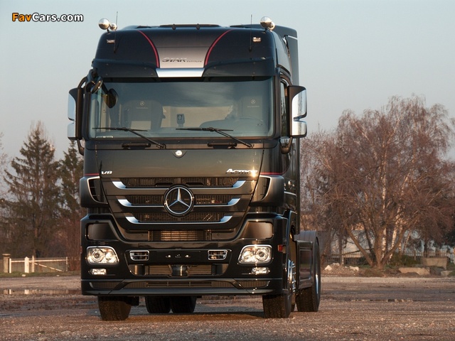 Images of Mercedes-Benz Actros 1855 V8 Star Edition (MP3) 2010 (640 x 480)