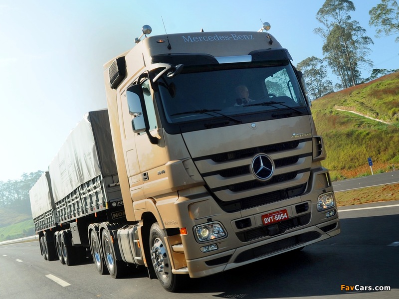 Images of Mercedes-Benz Actros 2646 BR-spec (MP3) 2011 (800 x 600)