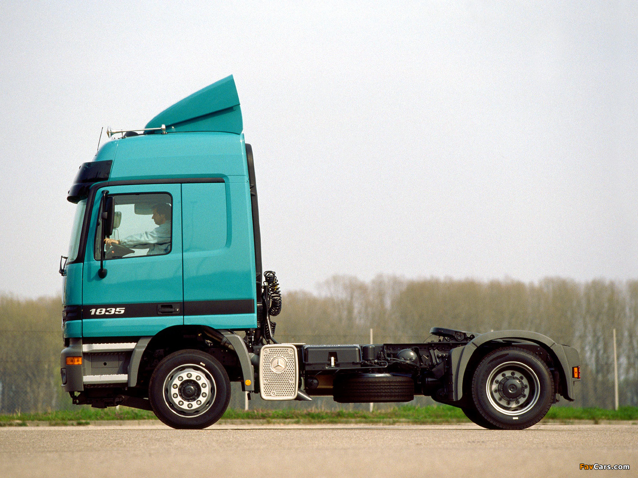 Mercedes-Benz Actros 1835 Lowliner (MP1) 1997–2002 photos (1280 x 960)