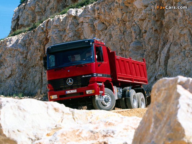 Mercedes-Benz Actros 3340 (MP1) 1997–2002 wallpapers (640 x 480)