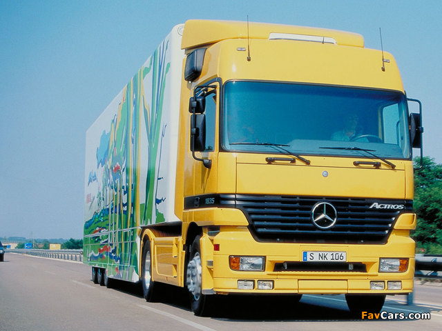 Mercedes-Benz Actros 1835 (MP1) 1997–2002 wallpapers (640 x 480)
