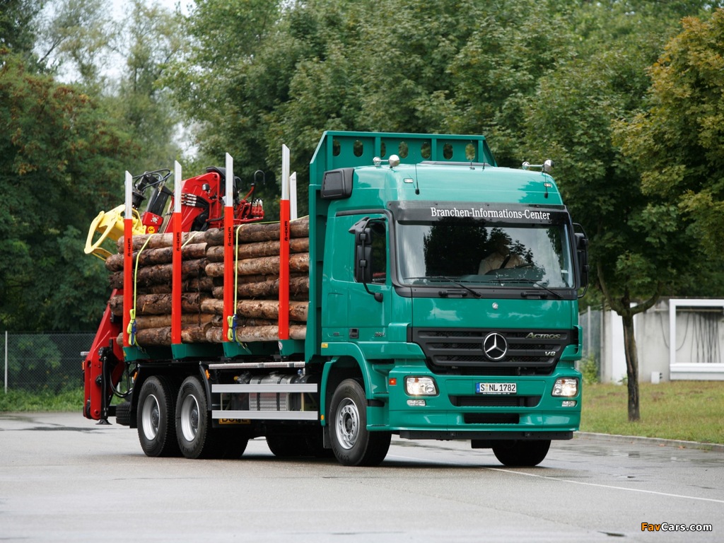 Mercedes-Benz Actros 2651 Timber Truck (MP2) 2002–09 images (1024 x 768)