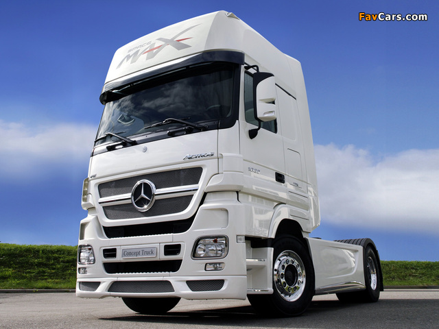 Mercedes-Benz Actros 1860 Study Space Max Concept (MP2) 2006 pictures (640 x 480)