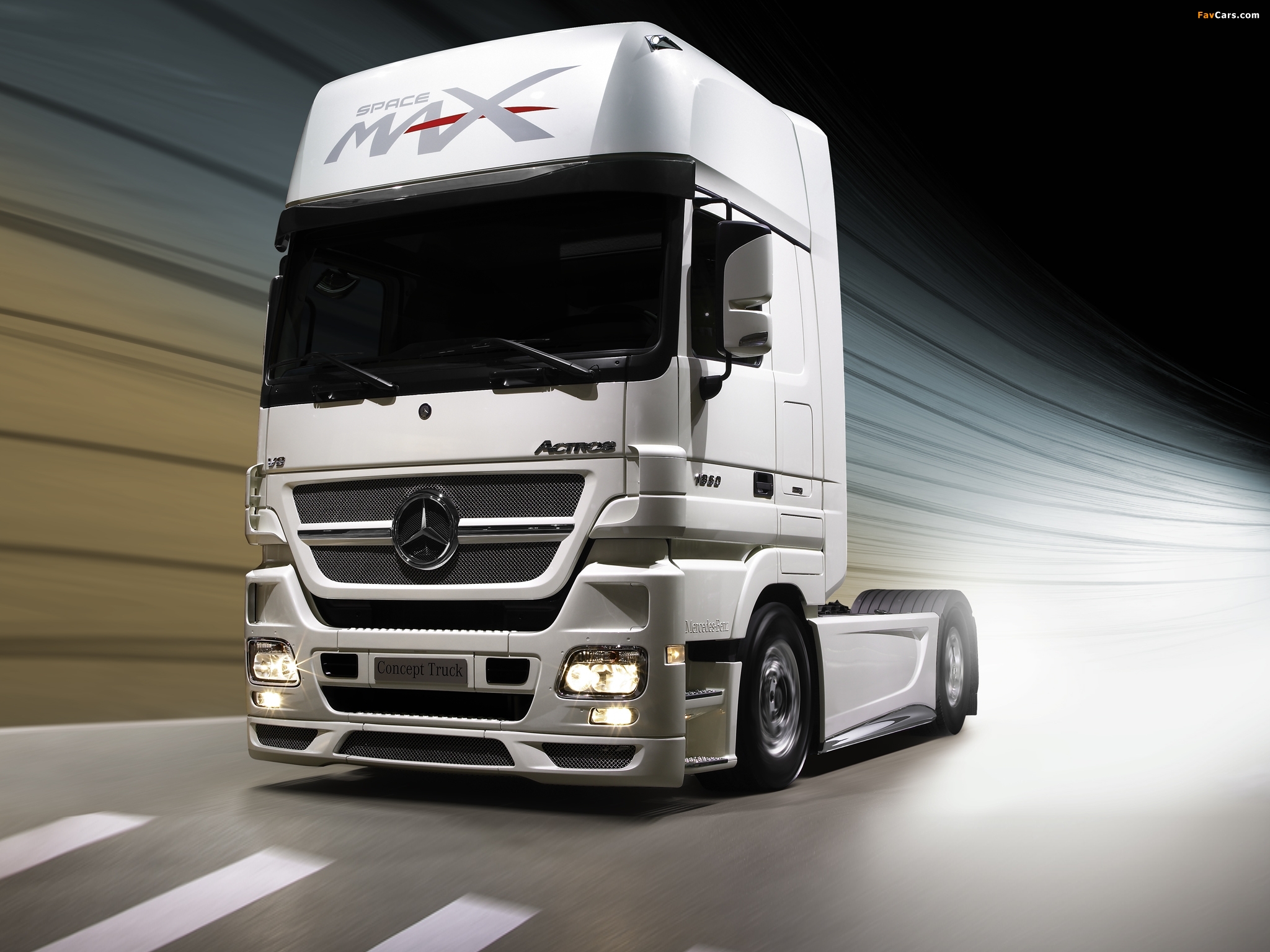 Mercedes-Benz Actros 1860 Study Space Max Concept (MP2) 2006 wallpapers (2048 x 1536)
