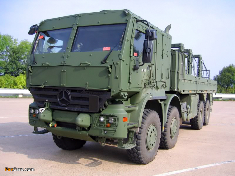 Mercedes-Benz Armored Heavy Actros (MP3) 2008–11 images (800 x 600)