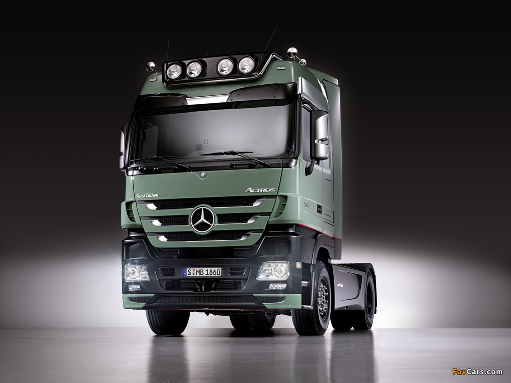 Mercedes-Benz Actros Trust Edition Concept (MP3) 2008 wallpapers (1024 x 768)