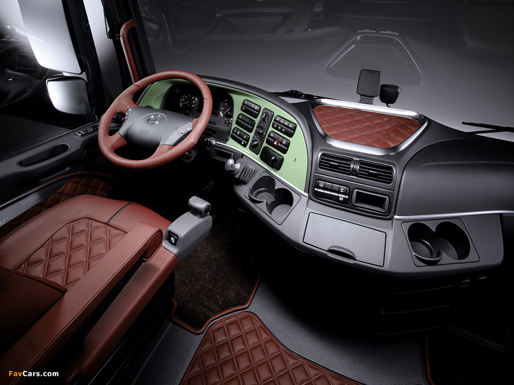 Mercedes-Benz Actros Trust Edition Concept (MP3) 2008 wallpapers (1024 x 768)