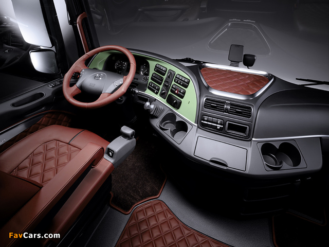 Mercedes-Benz Actros Trust Edition Concept (MP3) 2008 wallpapers (640 x 480)
