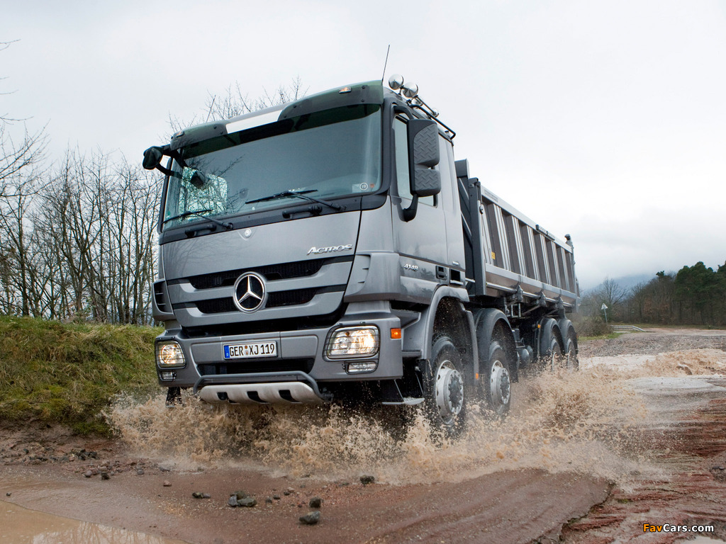 Mercedes-Benz Actros 4148 (MP3) 2009–11 photos (1024 x 768)