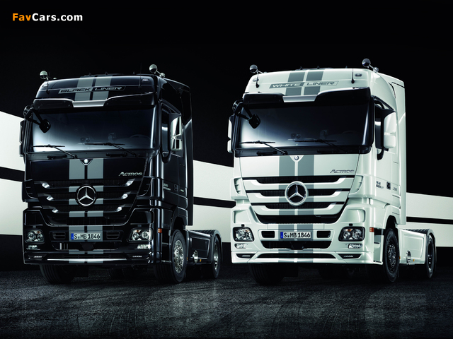 Mercedes-Benz Actros 1846 Black/White Liner Edition (MP3) 2010 pictures (640 x 480)