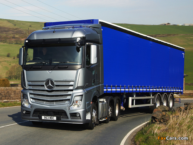 Mercedes-Benz Actros 2545 UK-spec (MP4) 2011 photos (640 x 480)