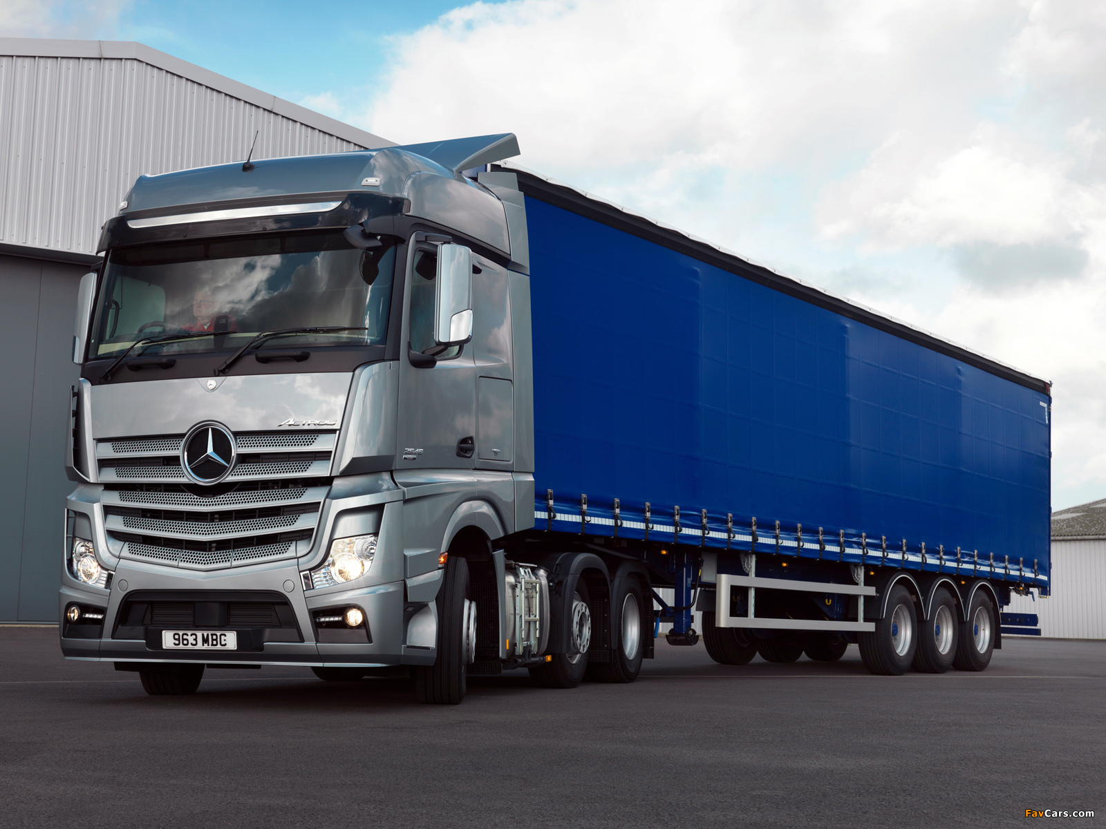 Mercedes-Benz Actros 2545 UK-spec (MP4) 2011 pictures (1600 x 1200)