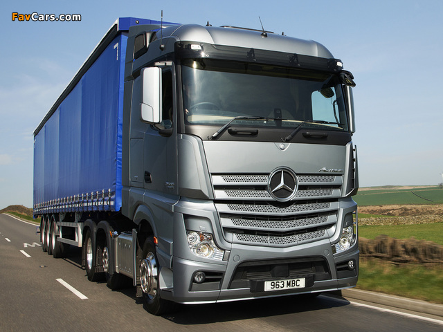 Mercedes-Benz Actros 2545 UK-spec (MP4) 2011 pictures (640 x 480)