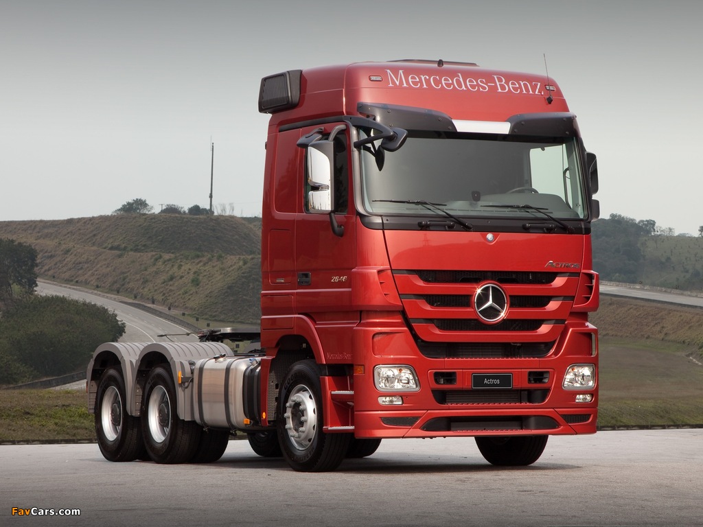 Mercedes-Benz Actros 2646 BR-spec (MP3) 2011 pictures (1024 x 768)