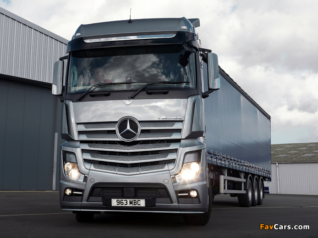 Mercedes-Benz Actros 2545 UK-spec (MP4) 2011 wallpapers (640 x 480)