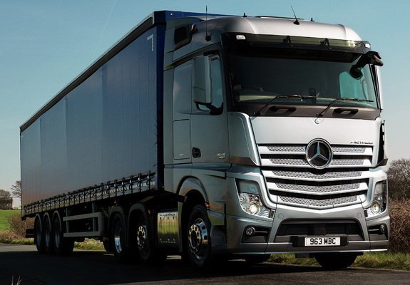 Mercedes-Benz Actros 2545 UK-spec (MP4) 2011 wallpapers