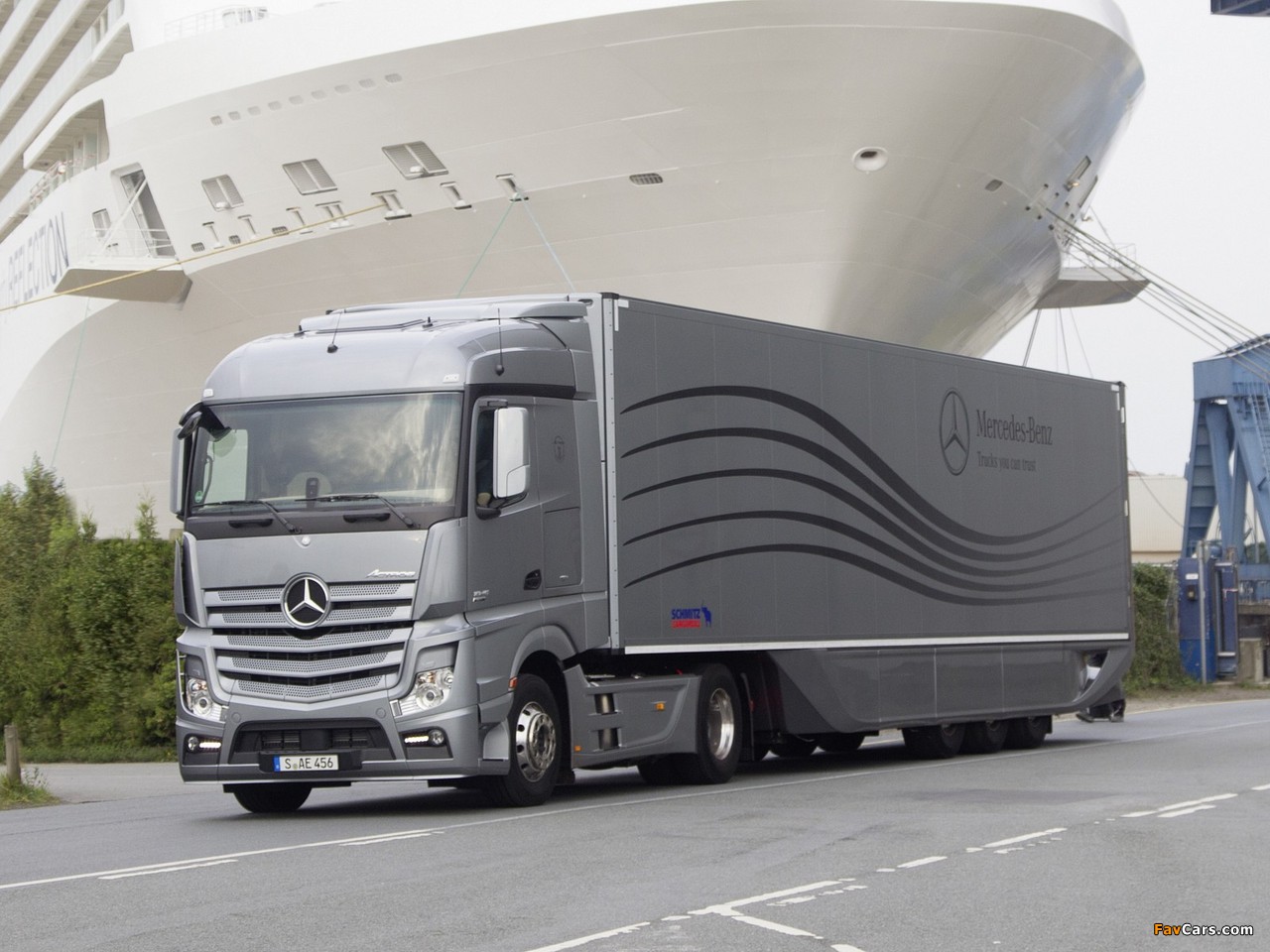 Mercedes-Benz Actros Aerodynamic Trailer Concept (MP4) 2012 images (1280 x 960)