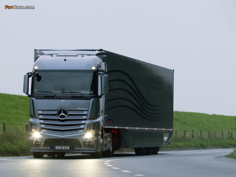 Mercedes-Benz Actros Aerodynamic Trailer Concept (MP4) 2012 images (800 x 600)