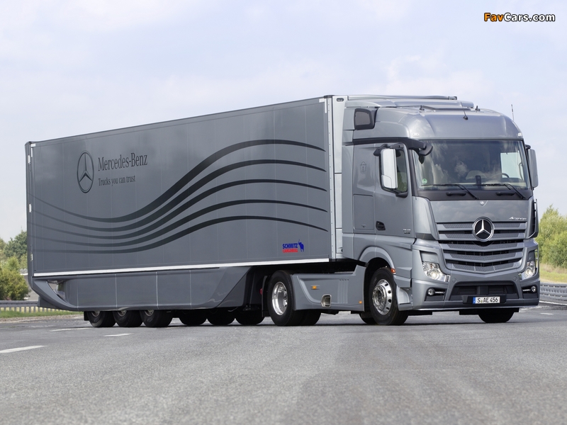 Mercedes-Benz Actros Aerodynamic Trailer Concept (MP4) 2012 pictures (800 x 600)
