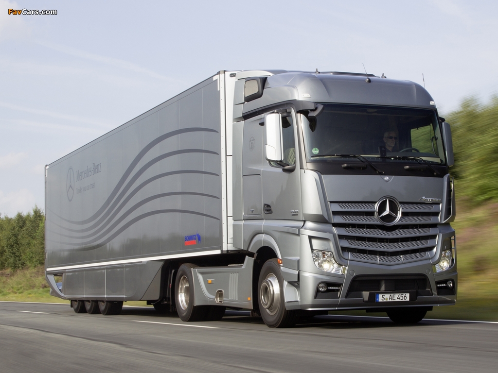 Mercedes-Benz Actros Aerodynamic Trailer Concept (MP4) 2012 pictures (1024 x 768)