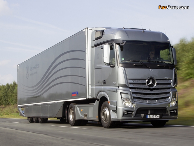 Mercedes-Benz Actros Aerodynamic Trailer Concept (MP4) 2012 pictures (640 x 480)