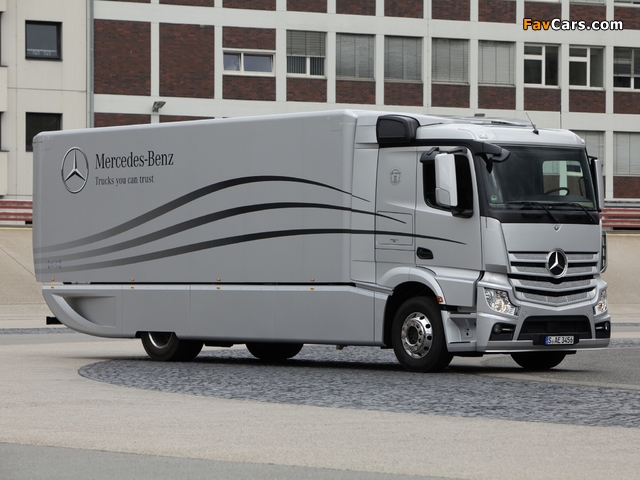 Mercedes-Benz Actros Aerodynamic Truck Concept 2012 pictures (640 x 480)