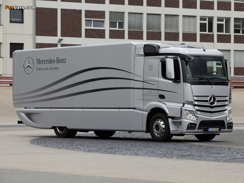 Mercedes-Benz Actros Aerodynamic Truck Concept 2012 pictures (800 x 600)