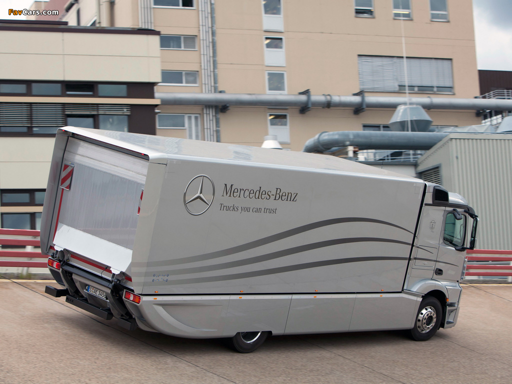 Mercedes-Benz Actros Aerodynamic Truck Concept 2012 pictures (1024 x 768)