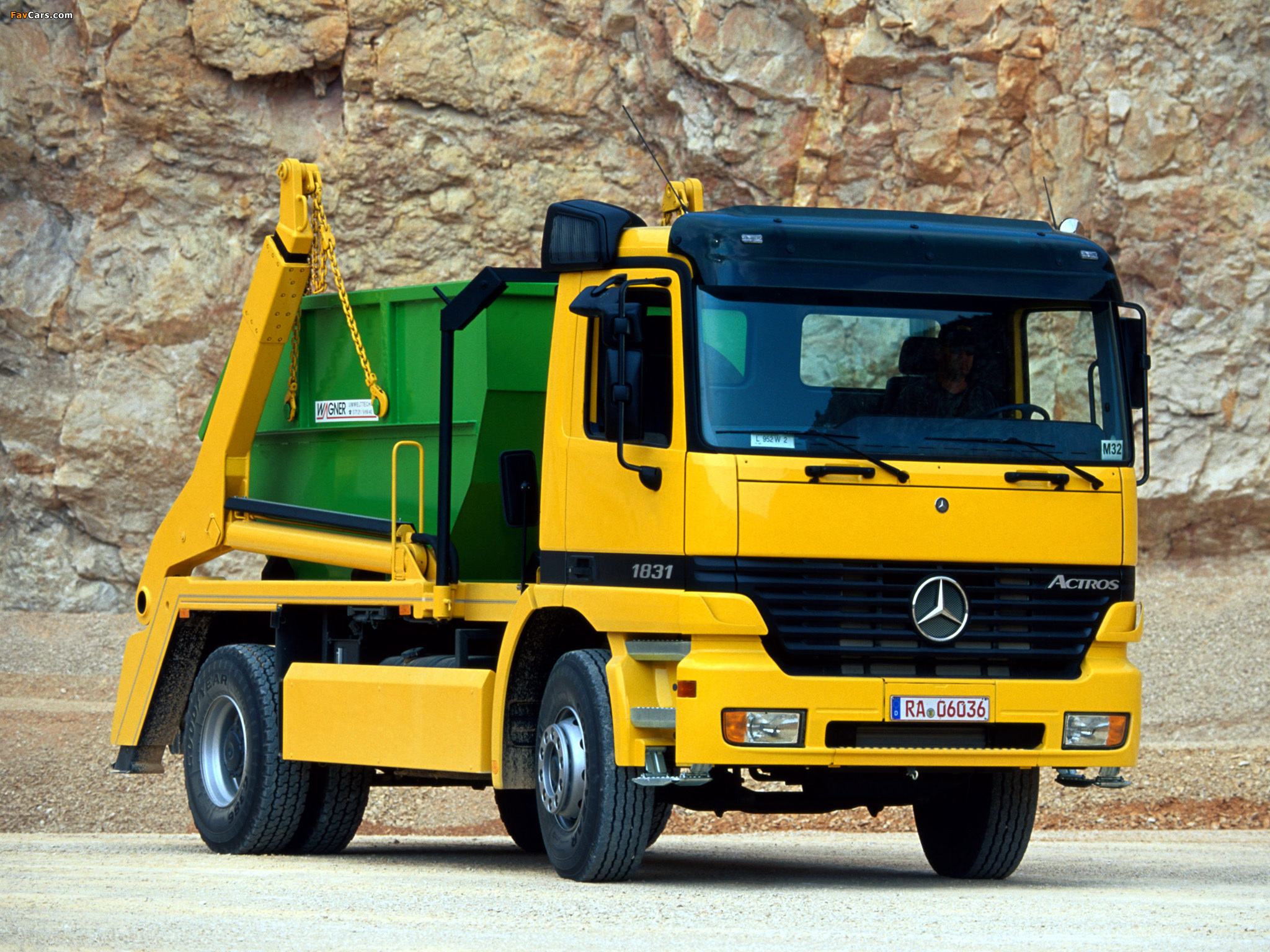 Photos of Mercedes-Benz Actros 1831 (MP1) 1997–2002 (2048 x 1536)