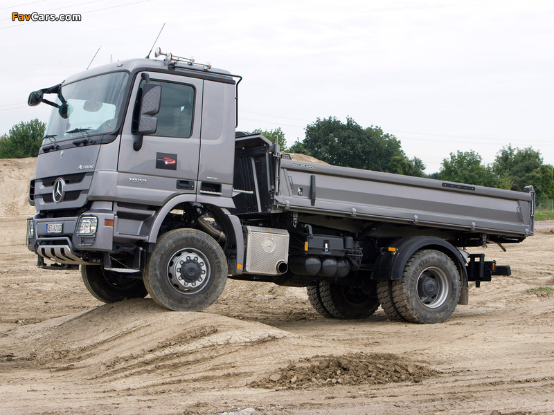 Photos of Mercedes-Benz Actros 1832 (MP3) 2009–11 (800 x 600)