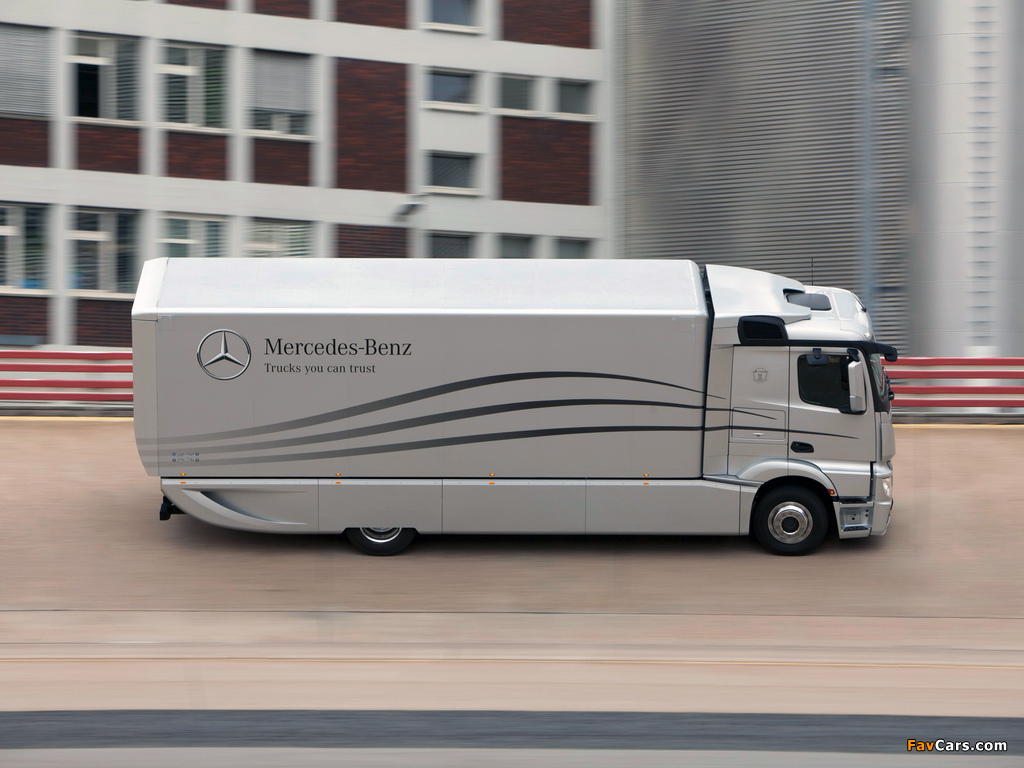 Photos of Mercedes-Benz Actros Aerodynamic Truck Concept 2012 (1024 x 768)