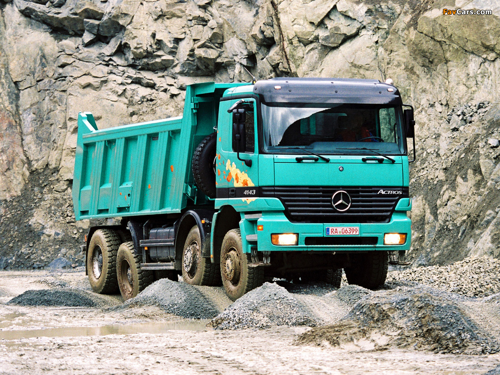 Pictures of Mercedes-Benz Actros 4143 (MP1) 1997–2002 (1024 x 768)