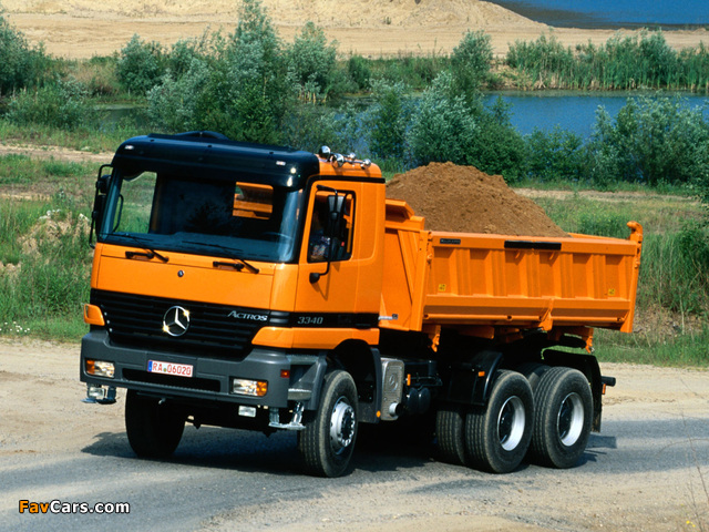 Pictures of Mercedes-Benz Actros 3340 (MP1) 1997–2002 (640 x 480)