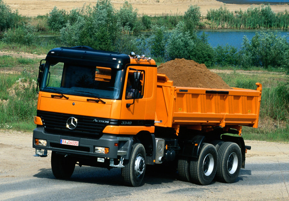 Pictures of Mercedes-Benz Actros 3340 (MP1) 1997–2002