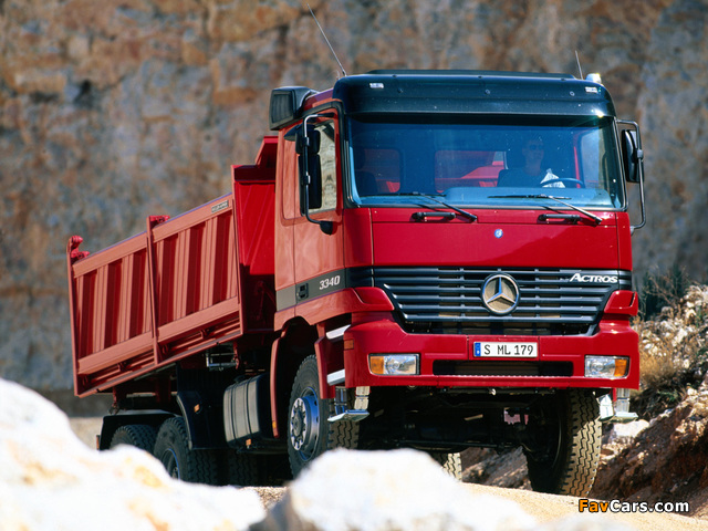 Pictures of Mercedes-Benz Actros 3340 (MP1) 1997–2002 (640 x 480)