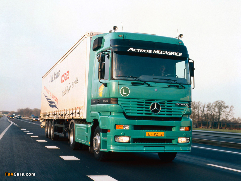Pictures of Mercedes-Benz Actros 1843 (MP1) 1997–2002 (800 x 600)
