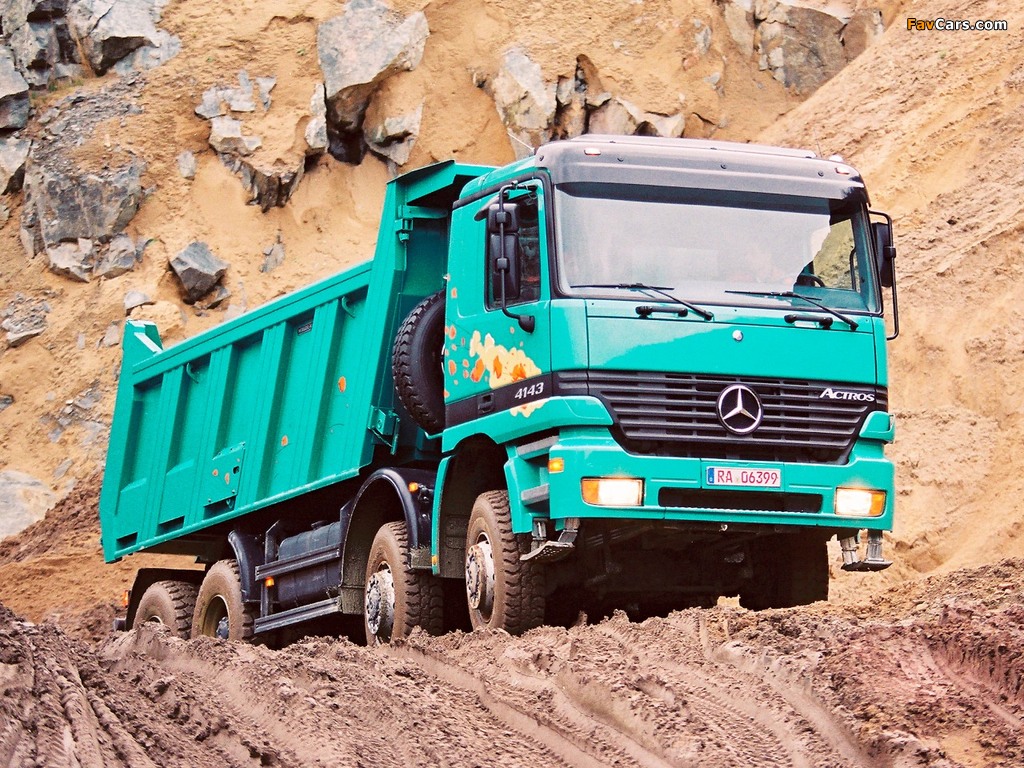 Pictures of Mercedes-Benz Actros 4143 (MP1) 1997–2002 (1024 x 768)