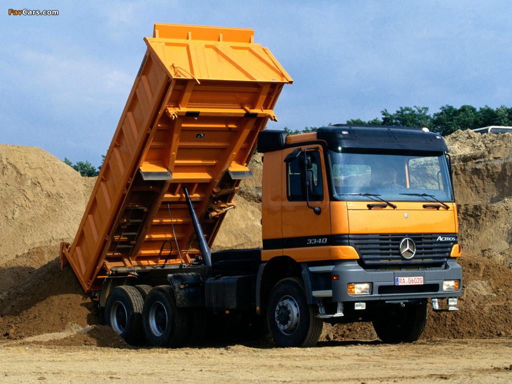 Pictures of Mercedes-Benz Actros 3340 (MP1) 1997–2002 (1024 x 768)