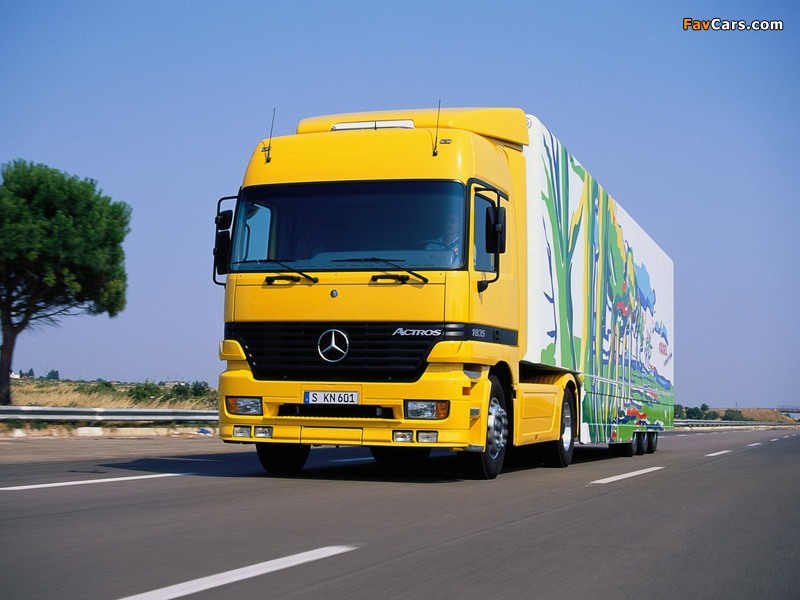 Pictures of Mercedes-Benz Actros 1835 (MP1) 1997–2002 (800 x 600)