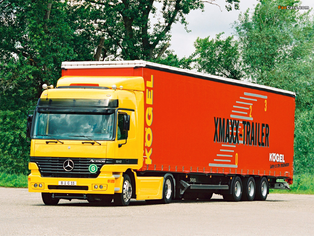 Pictures of Mercedes-Benz Actros 1840 (MP1) 1997–2002 (1024 x 768)